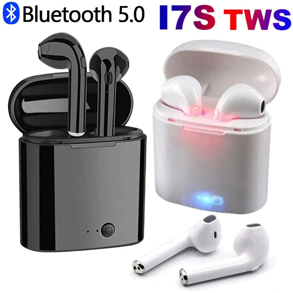 i7s TWS Audifonos bluetooth 5.0 inalambrico Sports Headsets Microphone Charging Case Headsets for smartphones PK Pro4 Y50 Y30